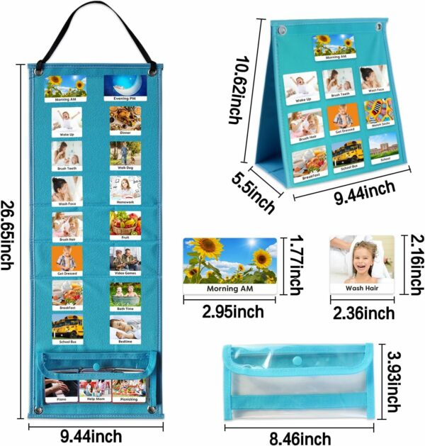 Daily Visual Schedule Board | Stacys Sensory Solutions