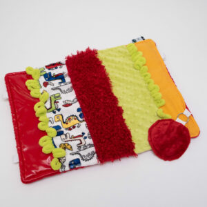 Weighted Textured Lap Pad - Happy Dinosaurs 13" X 19" 3 lbs.