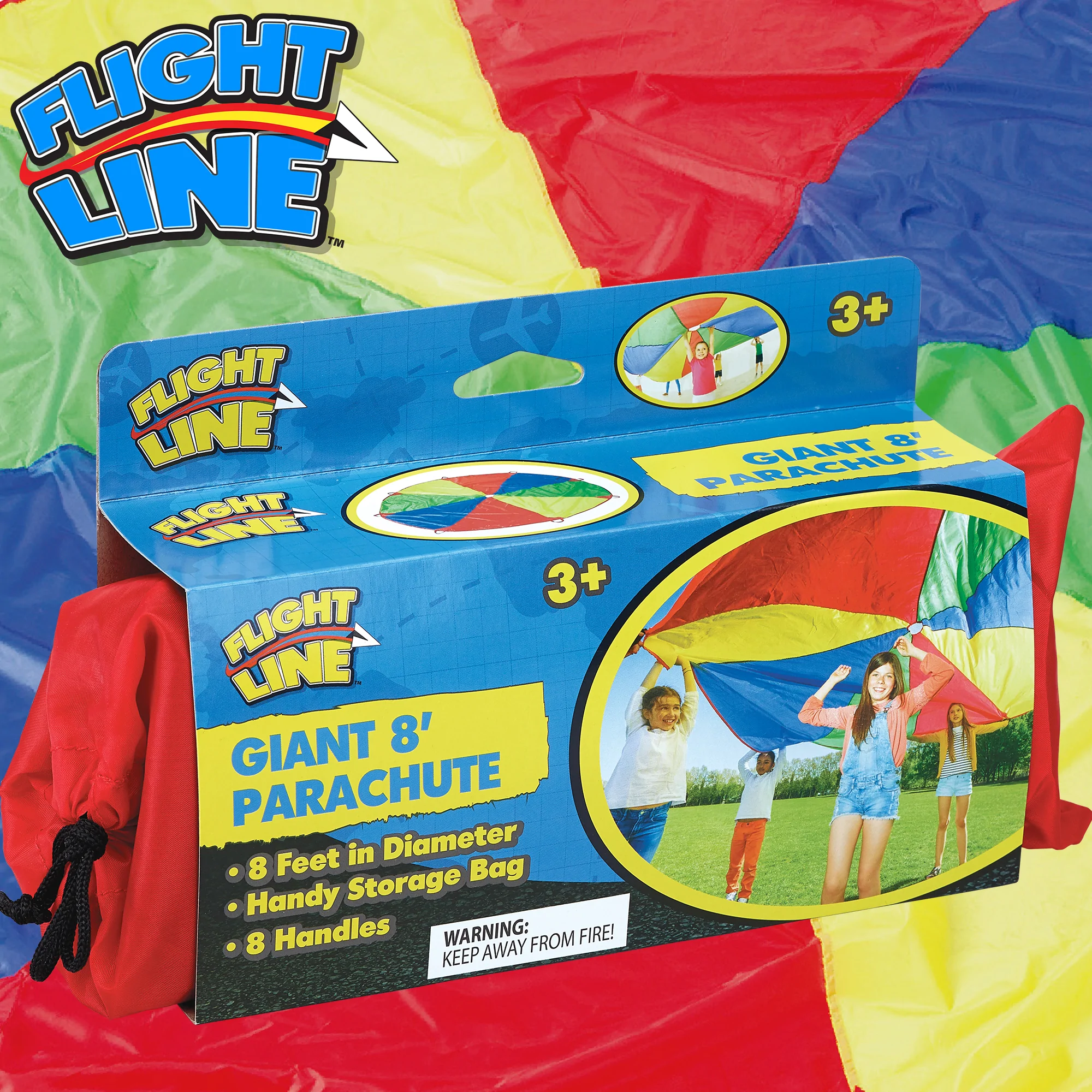 8-foot Parachute for Kids | Stacys Sensory Solutions
