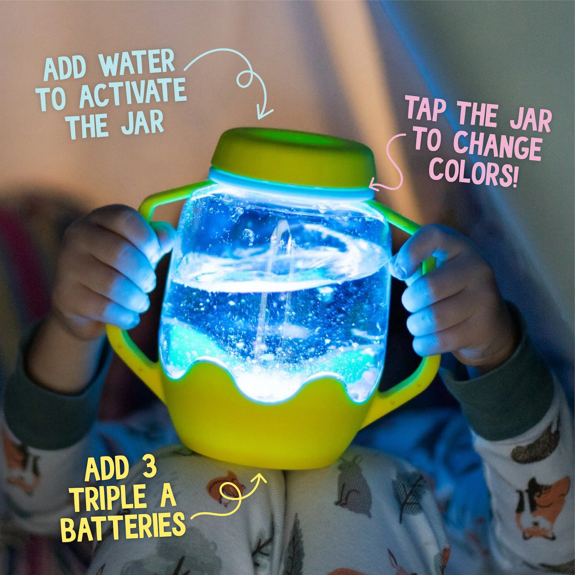 Light-Up Sensory Play Jar - Image 2