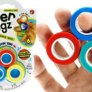 Magnetic Roller Rings Set of 3