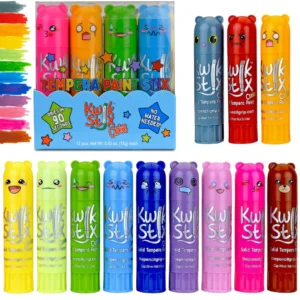 Kwik Stix Cuties - Solid Paint Sticks 12pk