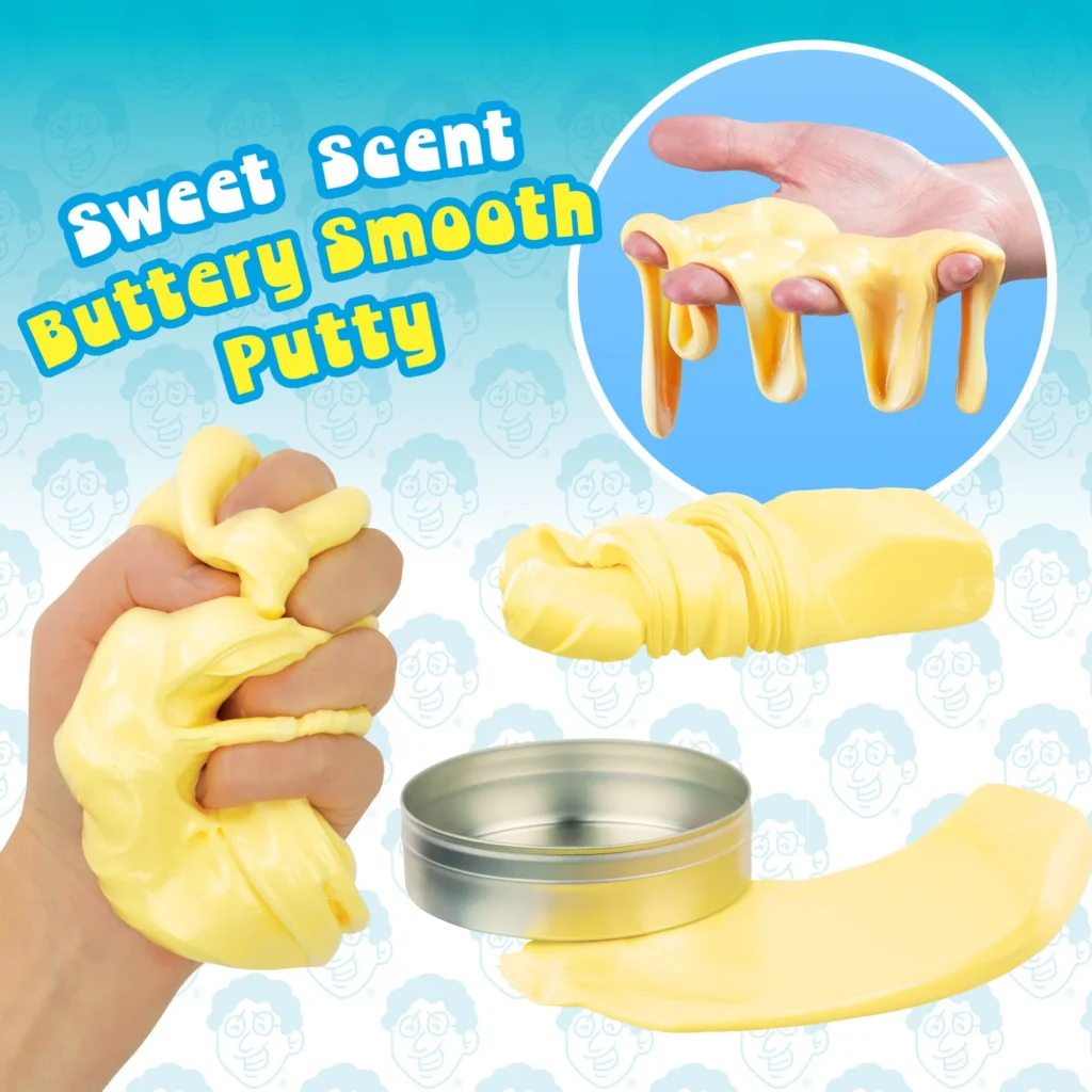 Smooth Putty feels good between your fingers.