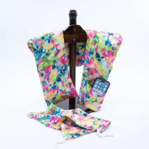 100% Cotton Aromatherapy Shoulder Wrap with Pocket