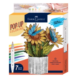 Pop Up Coloring - Sunflowers & Butterflies