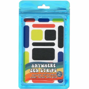 Anywhere Zen Strips - Bumpy Primary Colors