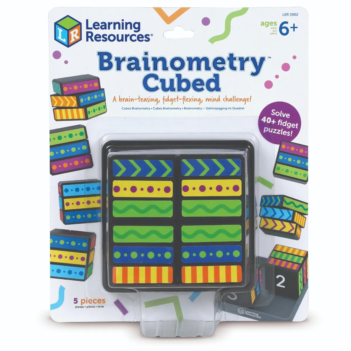 Brainometry Cubed Brain Game | Stacys Sensory Solutions