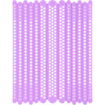 purple peelable jelly bands sticked together