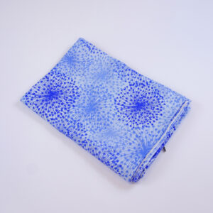 Custom Weighted Teen/Adult Cotton Blanket (48" x 72") - Blue Dandelion