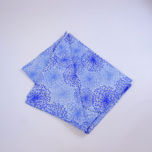 Custom Weighted Child Cotton Blanket (40" x 60") - Blue Dandelions