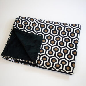 Custom Weighted Teen/Adult Blanket (48" x 72") - Espresso Favo