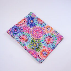 Custom Weighted Teen/Adult Cotton Blanket (48" x 72") - Tie-Dye
